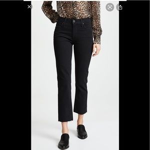 Paige Hoxton Straight Ankle Raw Hem